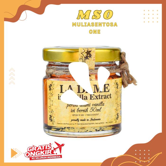

LA DAME IN VANILLA EXTRACT PRODUK BAHAN BERKUALITAS TINGGI !!