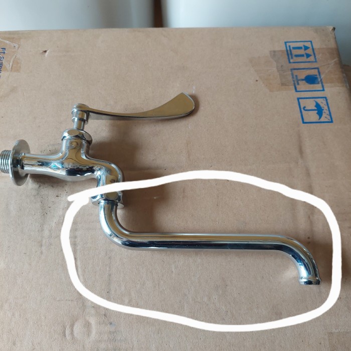 sparepart kran cuci piring model bebek | Leher kran sink bebek