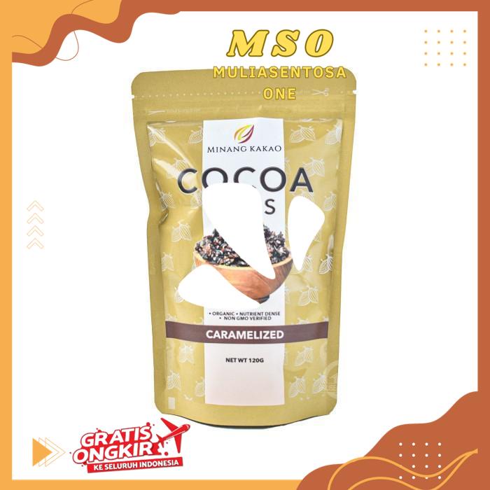 

MINANG KAKAO COCOA NIBS CARAMELIZED 120 GR HIGHT QUALITY PRODUK !!