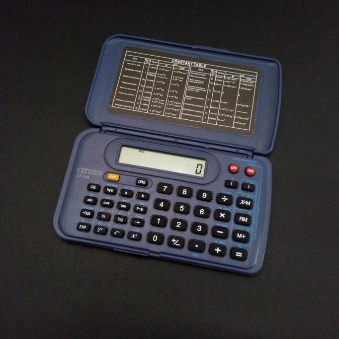 

Special KALKULATOR CITIZEN CT 109 Scientific Calculator Kantong Saku