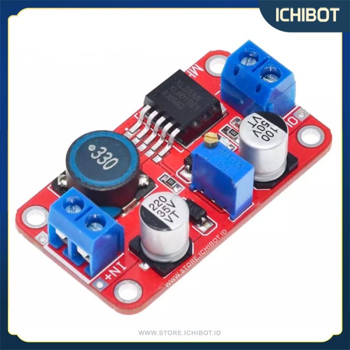 XL6019 Step Up Boost DC-DC Adjustable 5A 20-40V Output Module