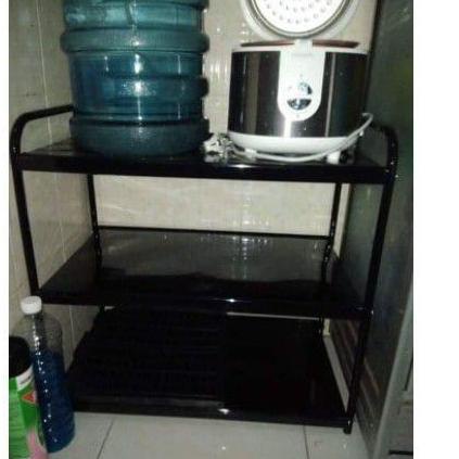 Rak TV Susun Besi Dorong Kuat Kokoh Serbaguna