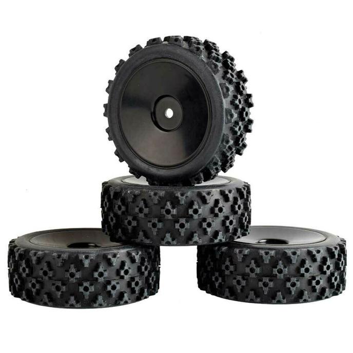 1pcs velg + ban offroad buggy RC 1/14 wltoys 144001 HSP kyoso tamiya