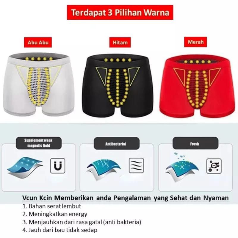 [COD] CELANA VITALITAS PRIA TERAPI KESUBURAN LELAKI DENGAN TEKNOLOGI MAGNET ORI UK VCUN KCIN