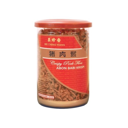 

Bee Cheng Hiang Crispy Pork Floss 200g - Abon Babi Botol (Non-Halal)