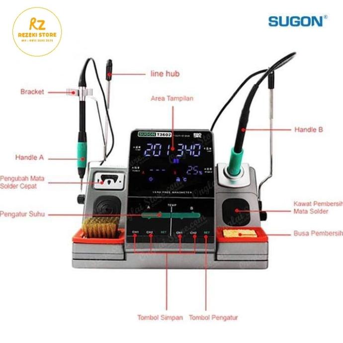 Solder Station Sugon T3602 Original