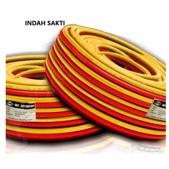 SELANG LAS DOUBLE OKSIGEN LPG SELANG BLANDER POTONG CALDWELL