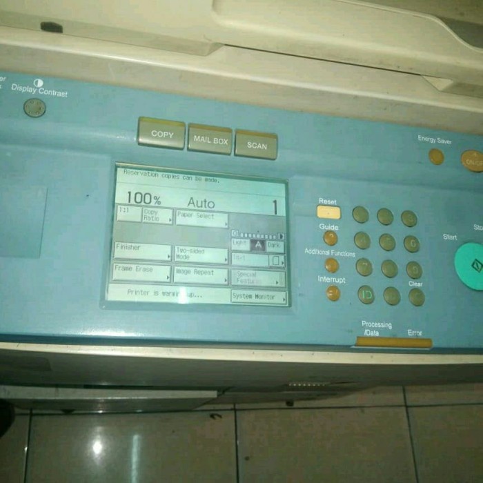 Katlen Panel Unit Fotocopy Canon Ir 5000 Ir 6000