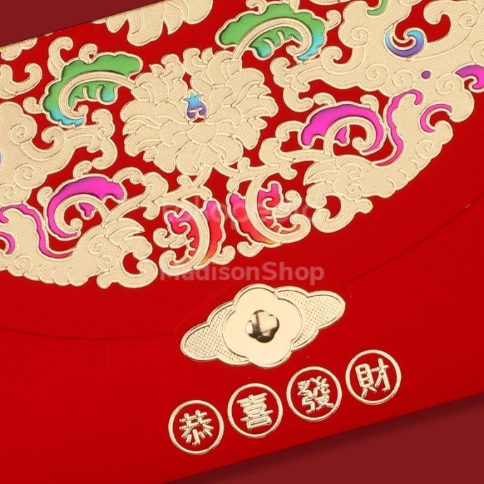 

Amplop Angpau Merah Premium Angpao Imlek Kado Ultah Ortu Ampau Bagus - LC