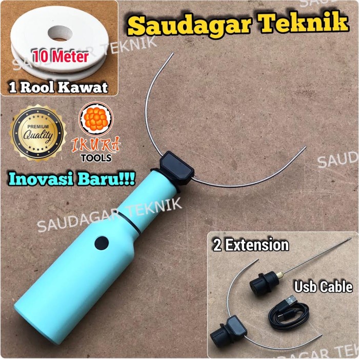 

Terbaru Styrofoam Cutter Cordless Wireless Alat Potong Gabus Baterai Promo Terlaris