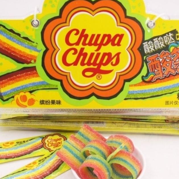 

Chupa Chups Sour Belt Permen Kunyah Aneka Rasa Buah