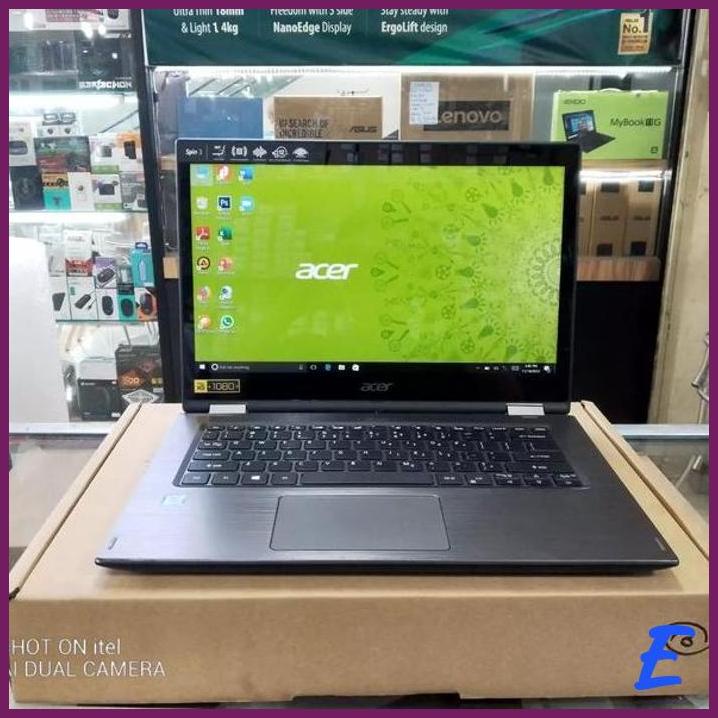 | BPL | LAPTOP ACER SPIN3 CORE I3 TOUCHSCREEN RAM 4 GB HDD 500 GB 14 INCH TOUCHSCREEN GENERASI BARU 