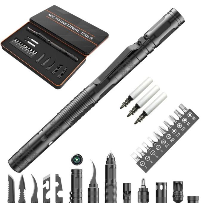 

Sdfd Ipree 12-In-1 Tactical Pen Professional Emergency Window
