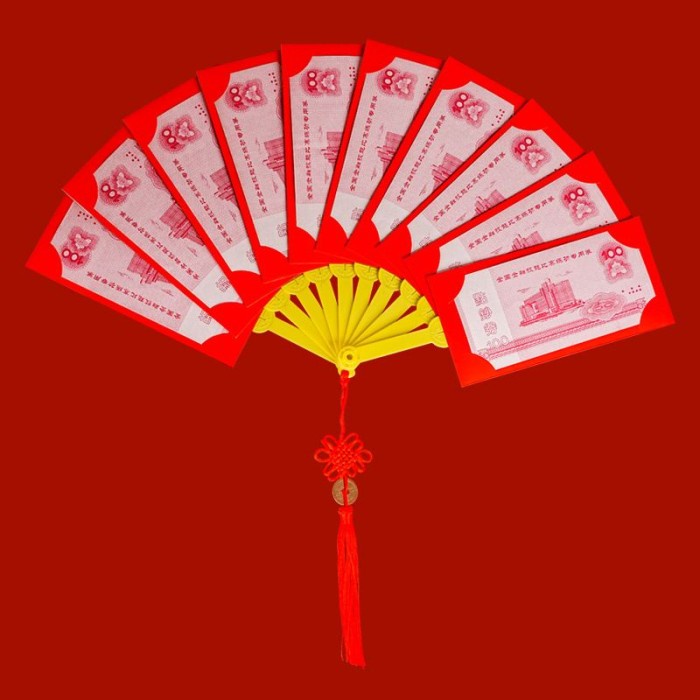 

New! Angpao Imlek Terbaru 2023 Model Kipas Hoki / Amplop Chinese New Year Limited