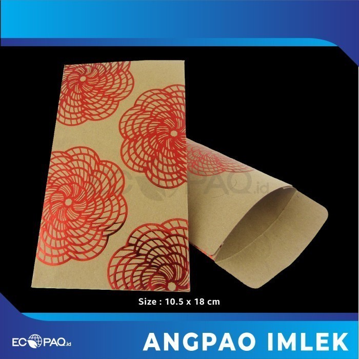 

New! Angpau Merah - Angpao Imlek - Amplop Imlek KEMBANG Limited