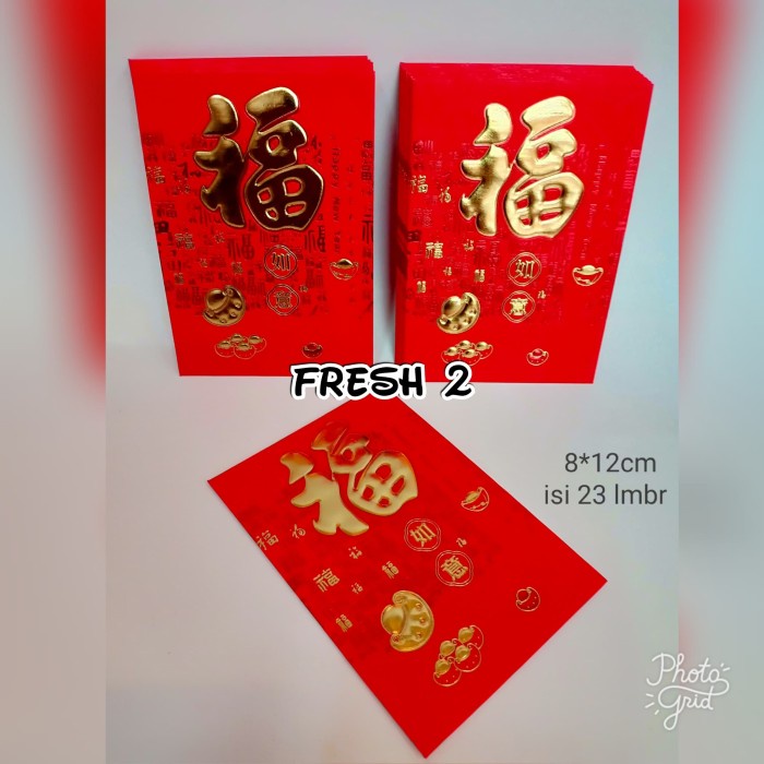 

New! 2MOTIF angpao fu Imlek/angpao fu Limited