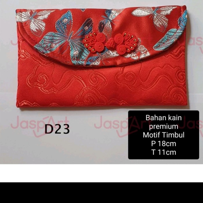 

New! ANGPAO IMLEK KAIN PREMIUM BENTUK DOMPET ANGPAO SANGJIT WEDDING #3 Limited