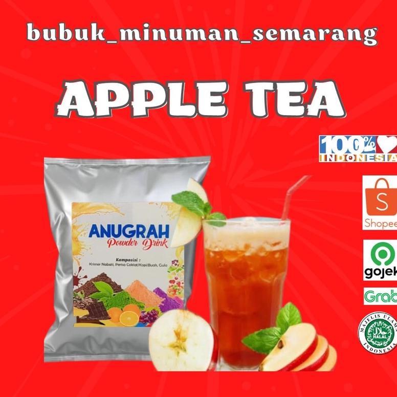

Terjangkau - Bubuk Minuman Apple tea 1kg apel tea
