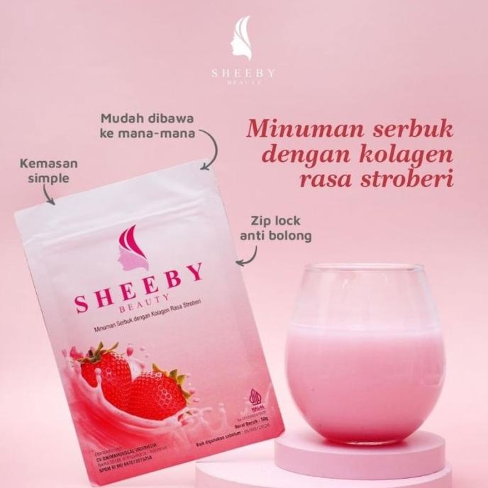 Terbaik Sheeby Beauty Collagen Minuman Colagen Drink Kolagen Pemutih Badan Ori ,.