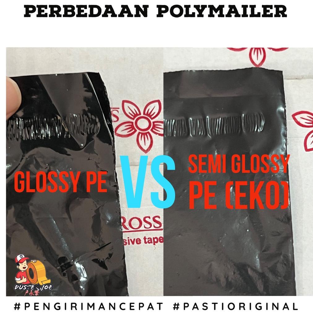 

Viral Plastik Polymailer 30x40 Sinar Ross EKO HITAM PE PER 1 IKAT Premium