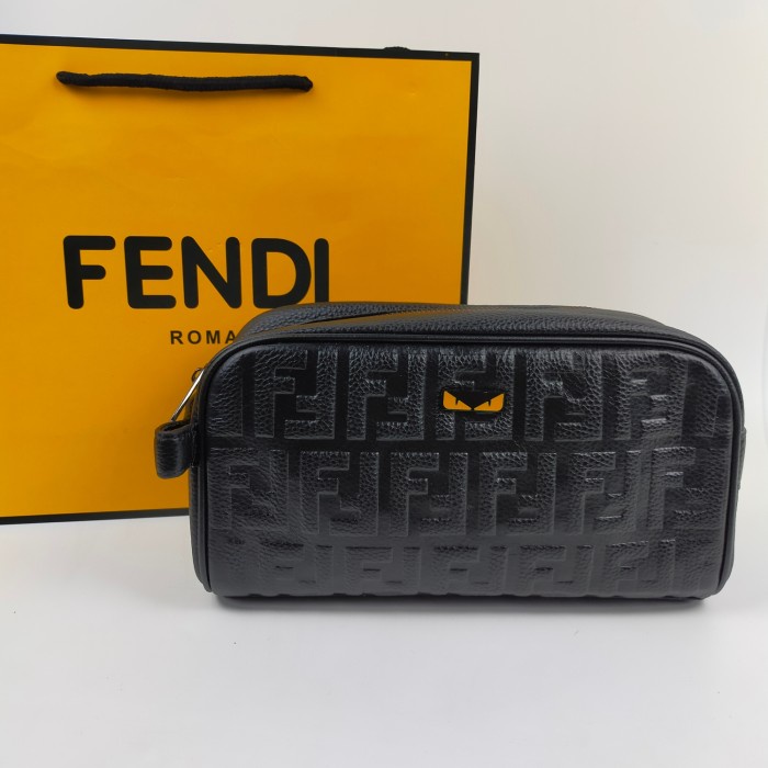 Terbaru Pouch Clutch Bag Pria F Branded Import Original Promo Terlaris