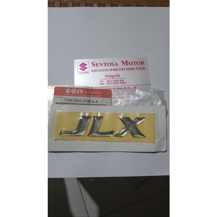 FREE ONGKIR EMBLEM LOGO SUZUKI JLX GRAND VITARA ASLI SGP PERKAKAS MOBIL FREE ONGKIR