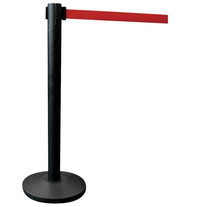 

HANDRAIL BLACK WITH RED BELT KRISBOW KW1800474