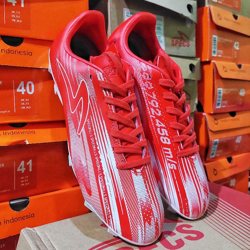 [SPORTY COLLECTION] Sepatu Bola Futsal Specs Accelerator Elevation Zero 19 FG Black Gold Original