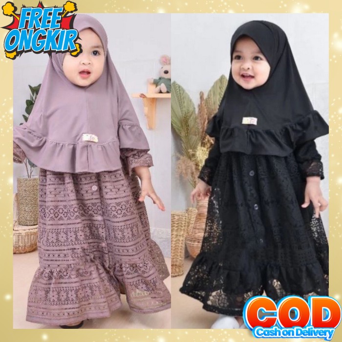 Gamis Drees Anaj Premium Korean Style Pakean Lebaran Cewek Anak2 Tanggung Baju Lebaran Anak Perempua