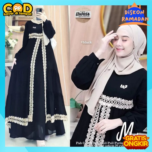 Baju Gmis Size L Xl Xxl Buju Games Kekinian Pakean Hari Raya Lebaran Kluarga Gamia Pesta Prempuan De