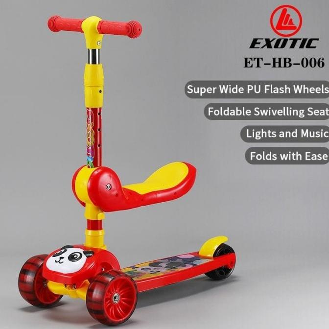 TERBARU Scooter Anak / Scooter Exotic ET-HB-006 ET HB 006