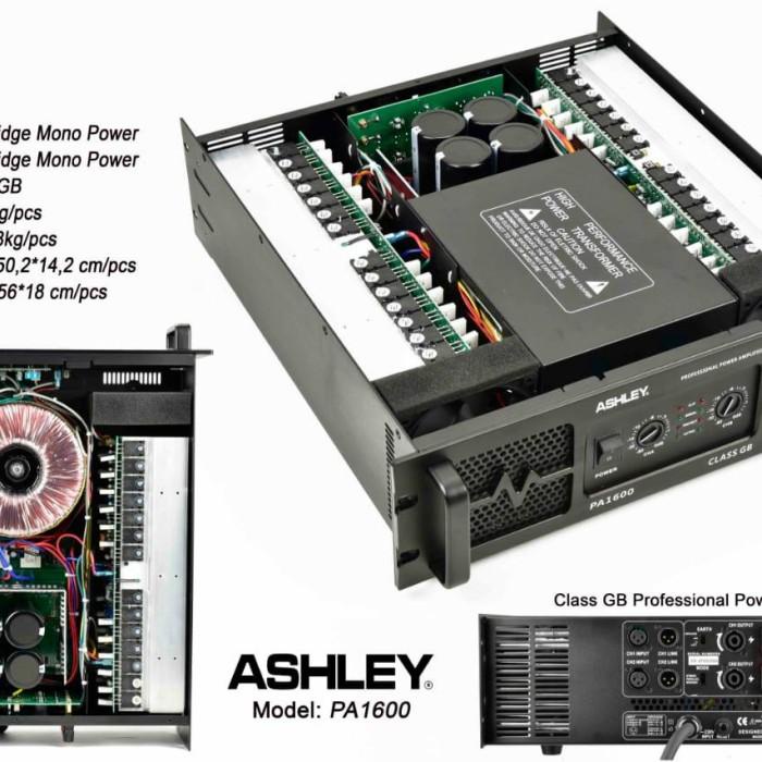 POWER AMPLIFIER ASLEY PA1600 POWER 2 CENEL
