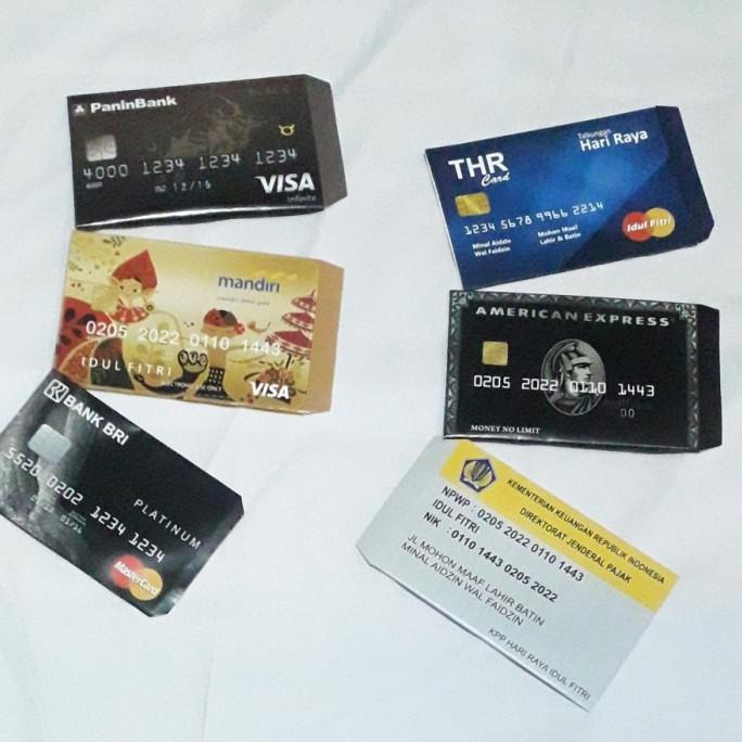 

[IMLEK] BARU 100 pcs Amplop LEBARAN motif ATM Angpao Idul FItri Unik Murah TERLARIS