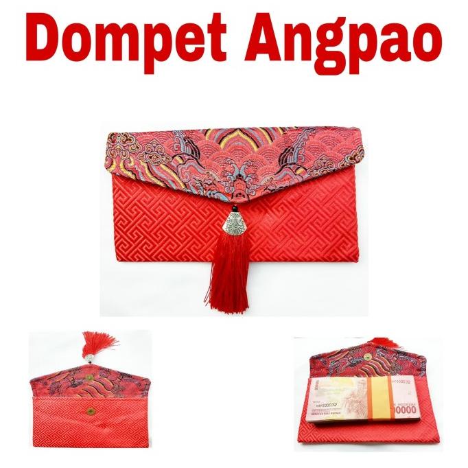 

[IMLEK] Angpao dompet kain tebal -amplop Imlek-Angpao Gong Xi Fa Cai - satuan TERLARIS