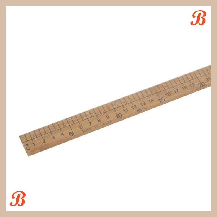 

| MJH | PENGGARIS JAHIT MENJAHIT - PENGGARIS BAHAN - PENGGARIS POLA KAYU 1 METER
