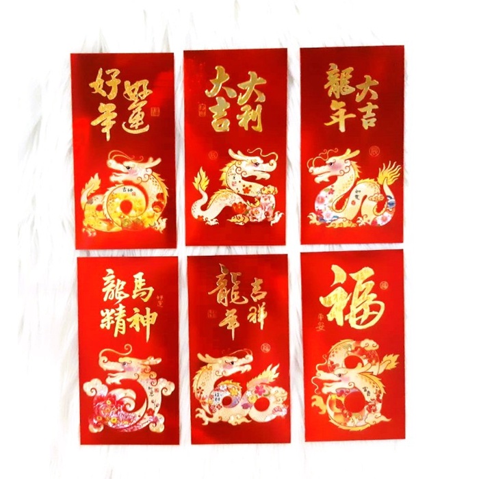 

New! Angpao Imlek Shio Naga Hologram 3D Premium Mevvah Bagus Murah 3216 Limited