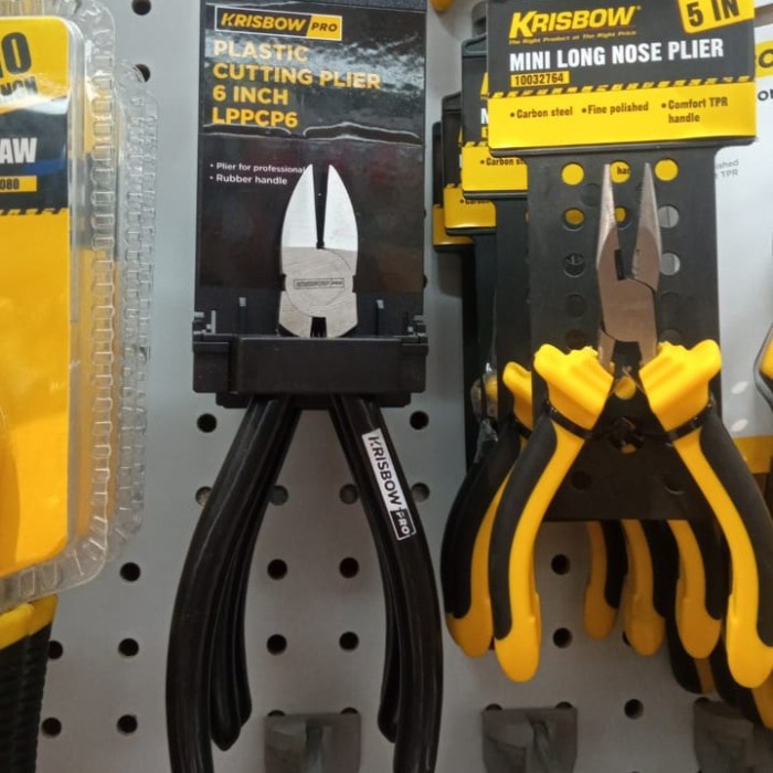 Promo Plastic Cutting Plier 6" / Tang Potong Plastik 6 Inch Krisbow