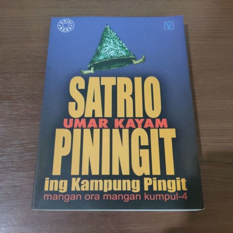 BEKAS ORIGINAL - Buku Satrio Piningit ing Kampung Pingit - Mangan Ora Mangan Kumpul 4 - Umar Kayam