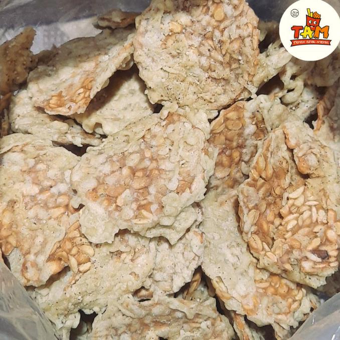 

READY STOCK KERIPIK TEMPE TEPUNG CRISPY 1 KG - TAM SNACK !!!!!