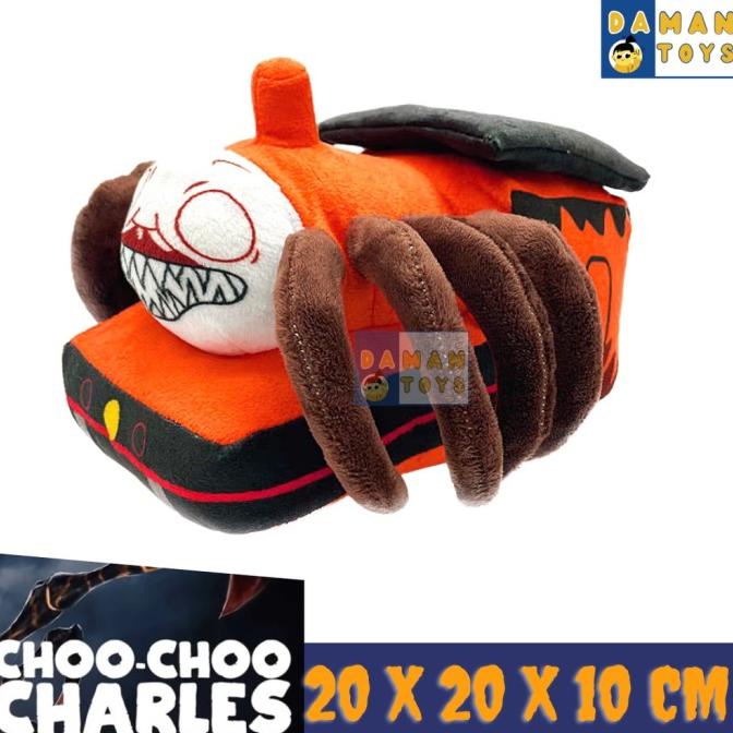 Mainan Roblox Choo Choo Charles Plush Boneka Chocho Kereta Api Laba