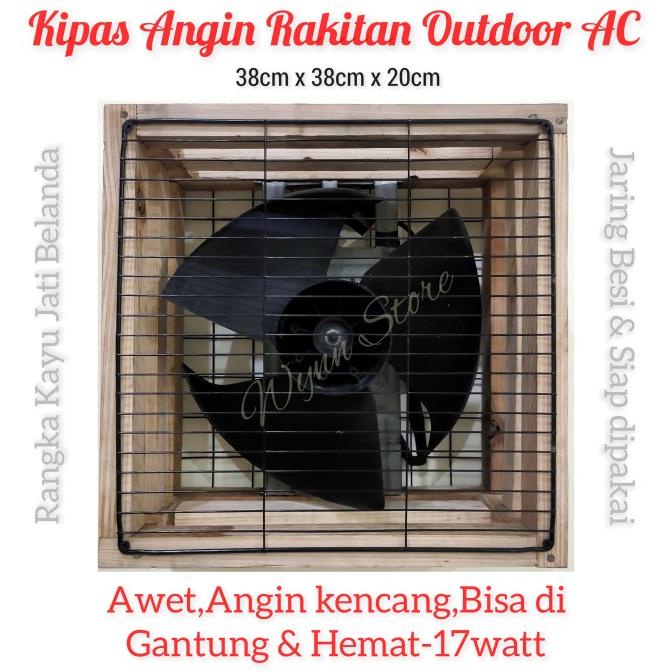 KIPAS ANGIN PORTABLE BLOWER OUTDOOR AC/SUPER KENCANG DAN AWET LOW WATT