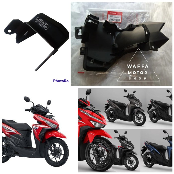 Promo Spakbor Kolong + Tutup Air Radiator Vario 125/150 Esp 2015-2022 Ori Terbaik