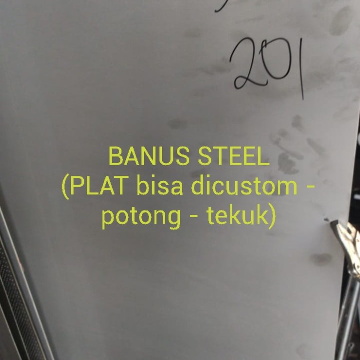 Termurah Plat Stainless 1,5 Mm / Plat Stainless 201 Tebal 1,5 Mm / Plat Stenlis Harga Spesial