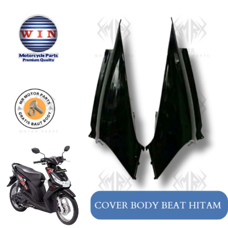 cover tutup bodi rangka kanan kiri Honda beat karbu 2008-2012