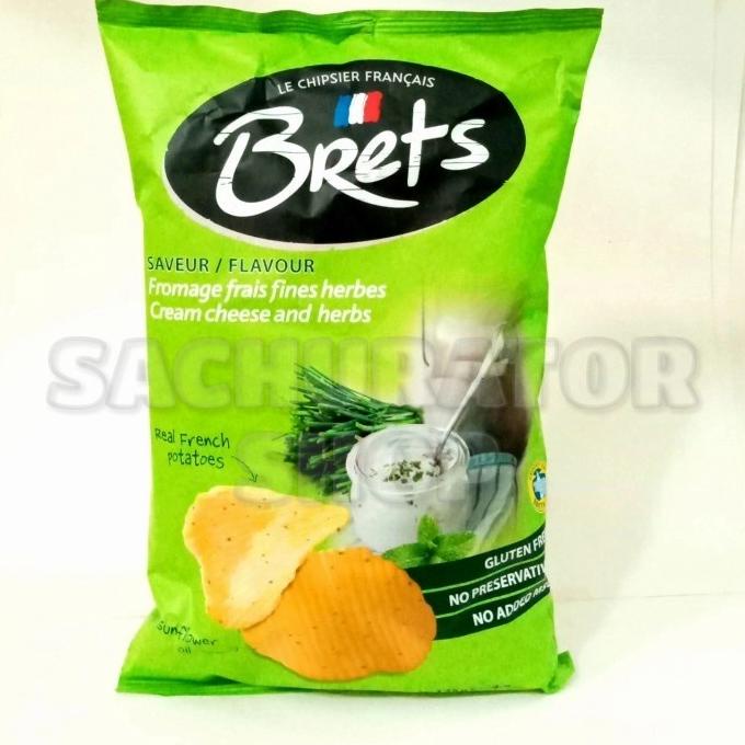 

NEW PRODUK KERIPIK KRIPIK KENTANG BRET'S BRETS CREAM CHEESE & HERBS POTATO CHIPS !!!!!