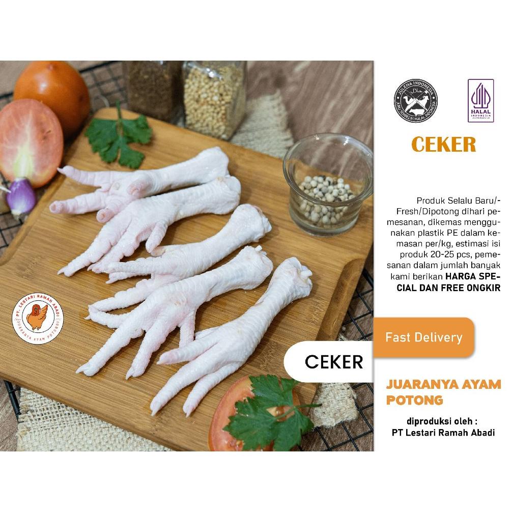 

Ready Ceker Ayam Fresh 1kg