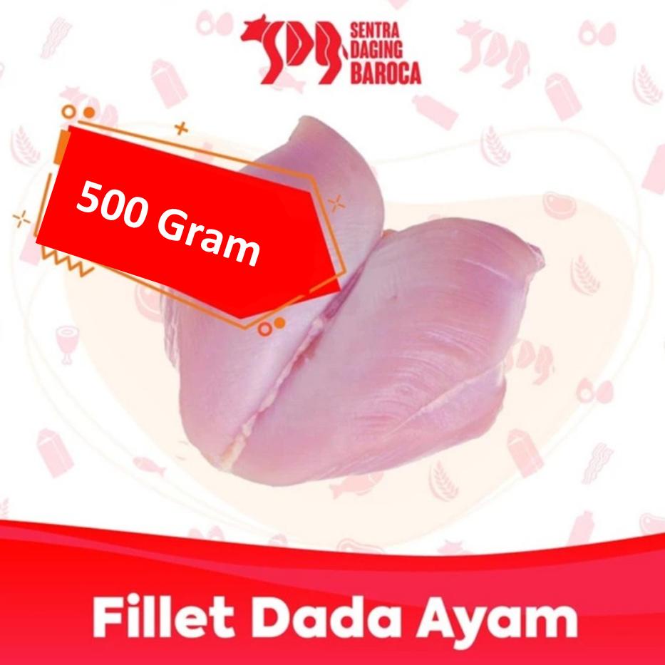 

Ready Fillet Dada Ayam 500 Gram / Boneless Dada