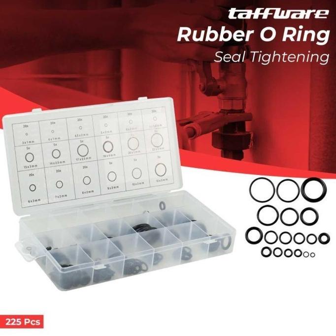 Karet O Ring Set 225 Pcs Oring Seal Set Karet Oring Rubber