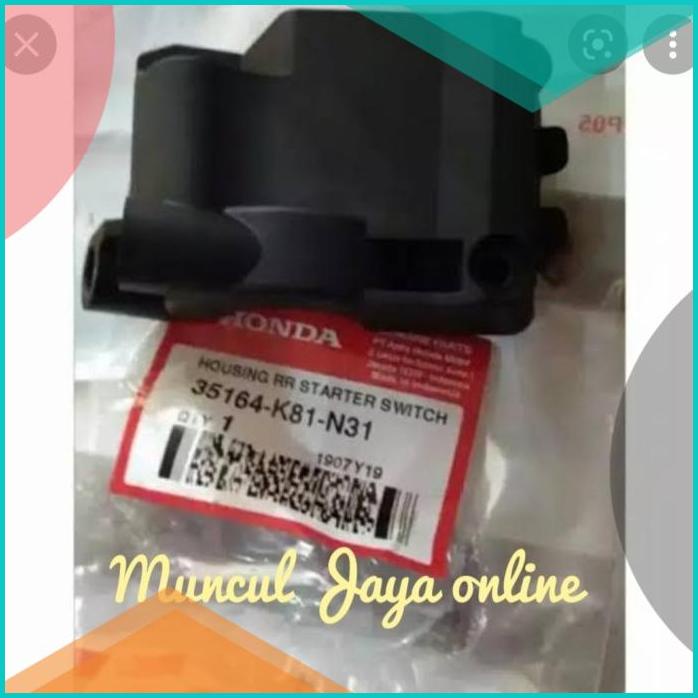 35165-K81-N31 Rumah Tutup Holder Kanan Bagian Gas Beat Fi eSP 16novz3