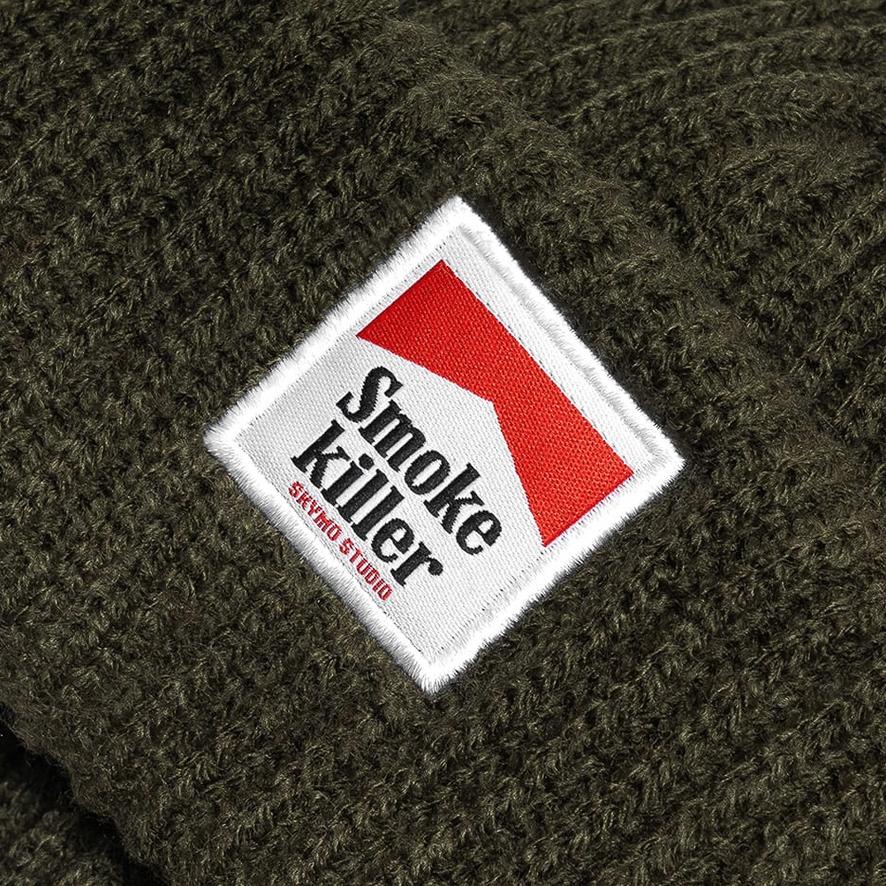 Skymo Apparel Beanie Smoke Army